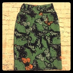 LuLaRoe Butterfly Cassie Skirt